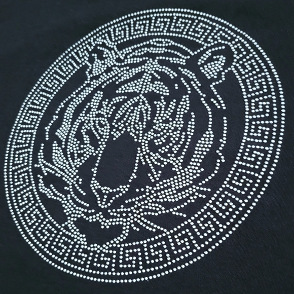 Casa Moda Couture Rhinestone💎 Tiger Head🐯 Tee👕 - NWT - Picture 9 of 15